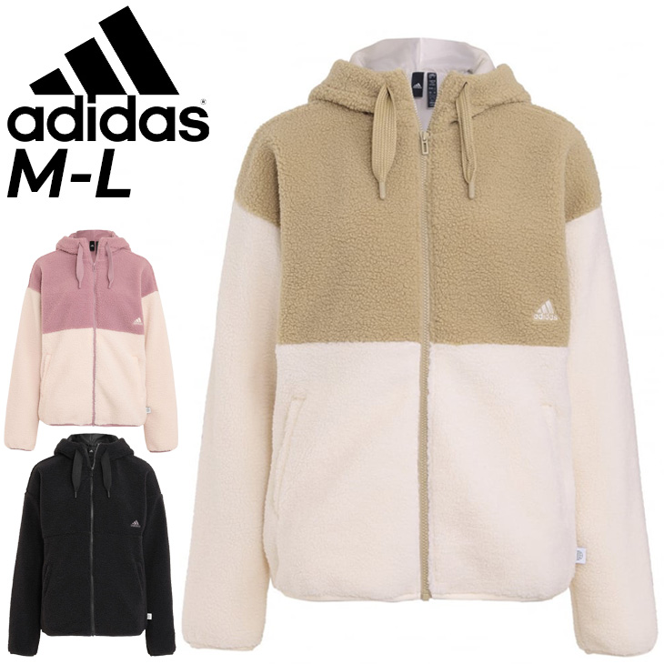 ボアジャケット レディース アディダス adidas/裏フリース 保温 