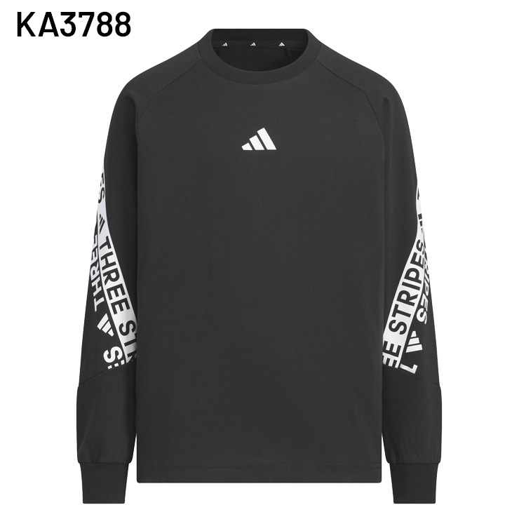 adidas（アディダス） キッズ ジュニア 長袖 Tシャツ adidas U WORD LS
