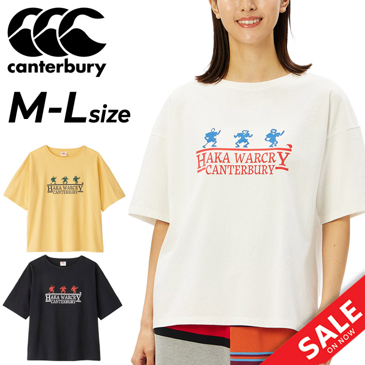 Canterbury カンタベリーのTシャツ カンタベリー 半袖 Tシャツ メンズ canterbury プリントT