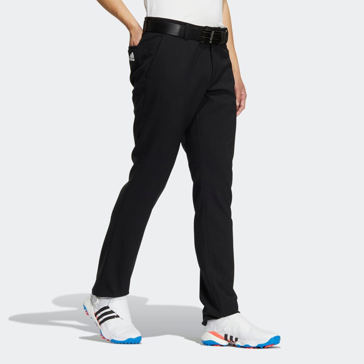 アディダス ゴルフパンツ メンズ スラックス adidas GOLF KR BR PANTS ゴルフウェア メンズウェア レギュラーフィット 男性  紳士用 ブランド ブラック /WH291