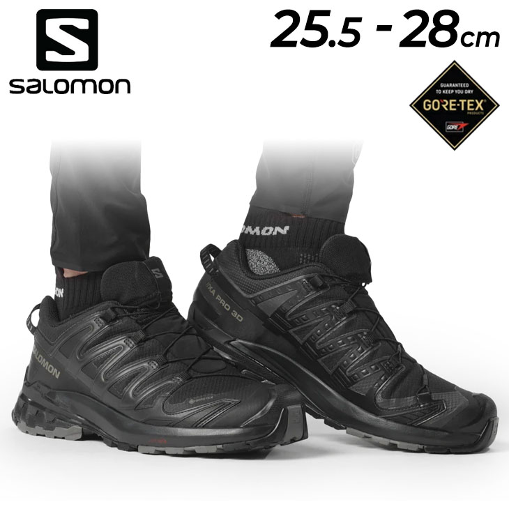 サロモン メンズ トレイルランニングシューズ 防水 SALOMON XA