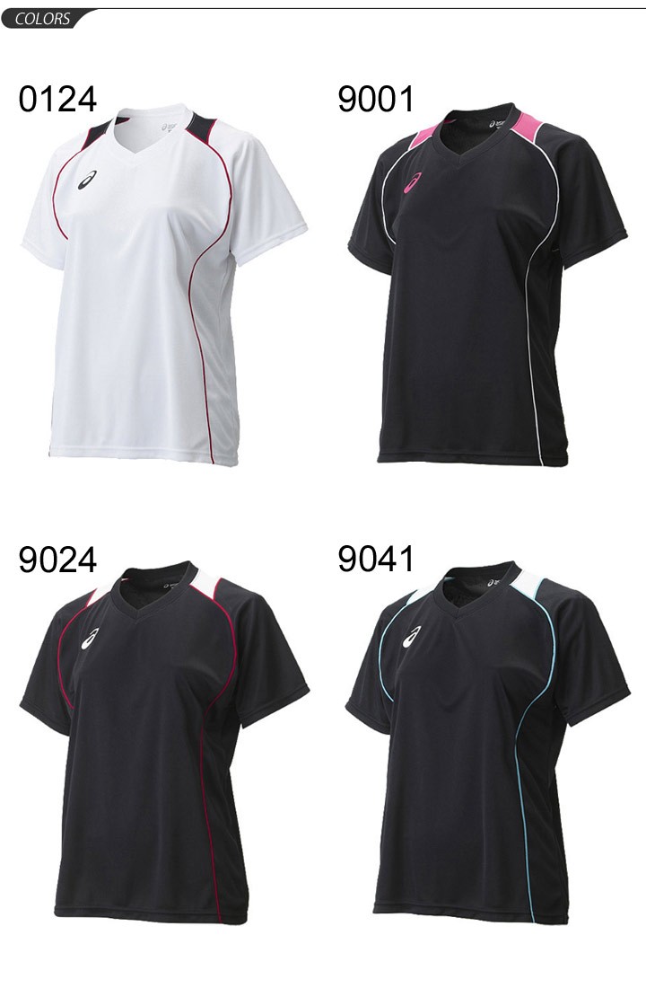 アシックス バレー審判服 半袖 XLサイズ アシックス（ASICS）（メンズ）バレーボールウェア A77 半袖T