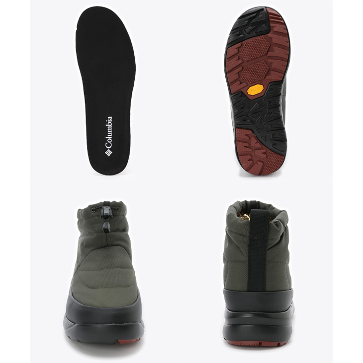 Columbia（コロンビア） ショートブーツ メンズ レディース スピン