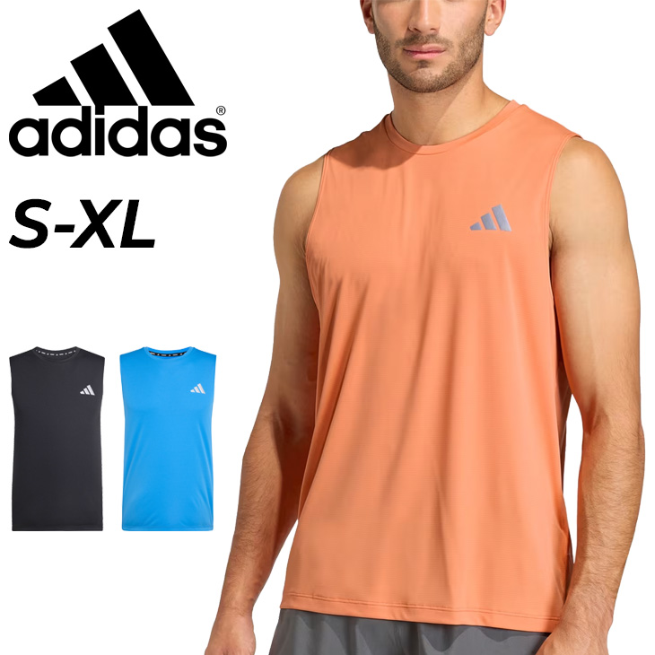 adidas（アディダス） ノースリーブシャツ メンズ adidas Run Ess Tank