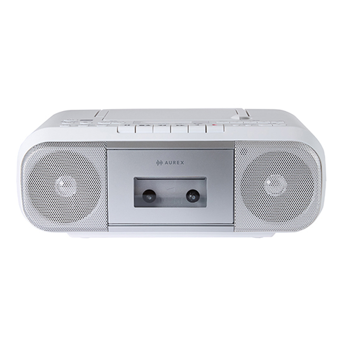 TOSHIBA（東芝） Aurex CDラジカセ AX-KCRR60-S TOSHIBA リモコン付き