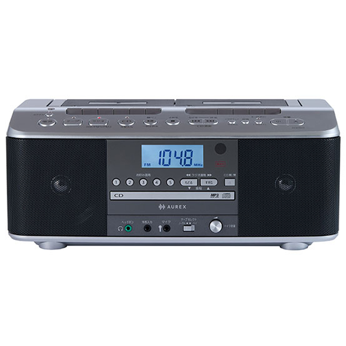 TOSHIBA（東芝） CDラジカセ AX-KCRW70 ダブルカセット TOSHIBA CD