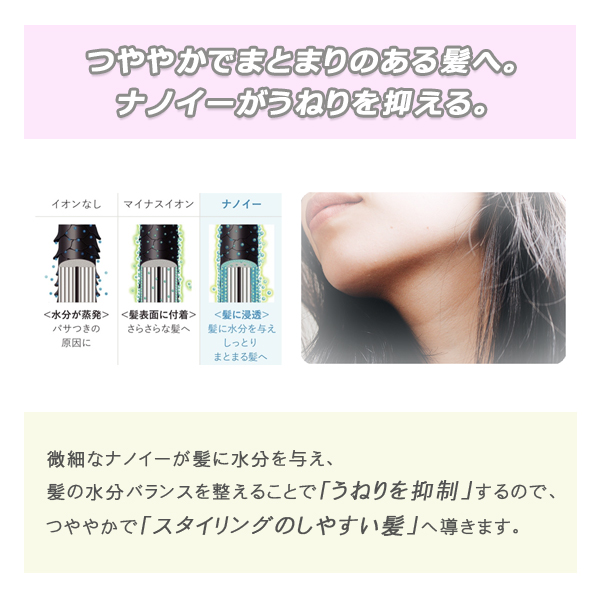 Panasonic（パナソニック） ヘアードライヤー ナノケア EH-NA9G : Web