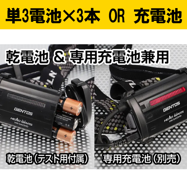 GENTOS（ジェントス） ヘッドライト led 釣り 軽量 キャンプ 防災 散歩