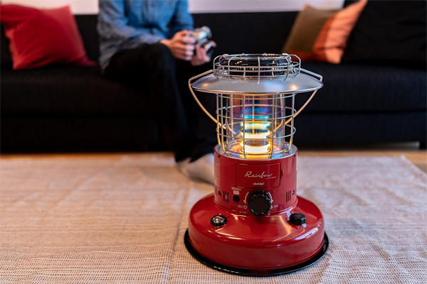 石油ストーブ トヨトミ キャンプ 対流形 レインボーストーブ