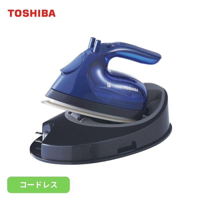 TOSHIBA（東芝） コードレススチームアイロン ブルー TA-FV440 L