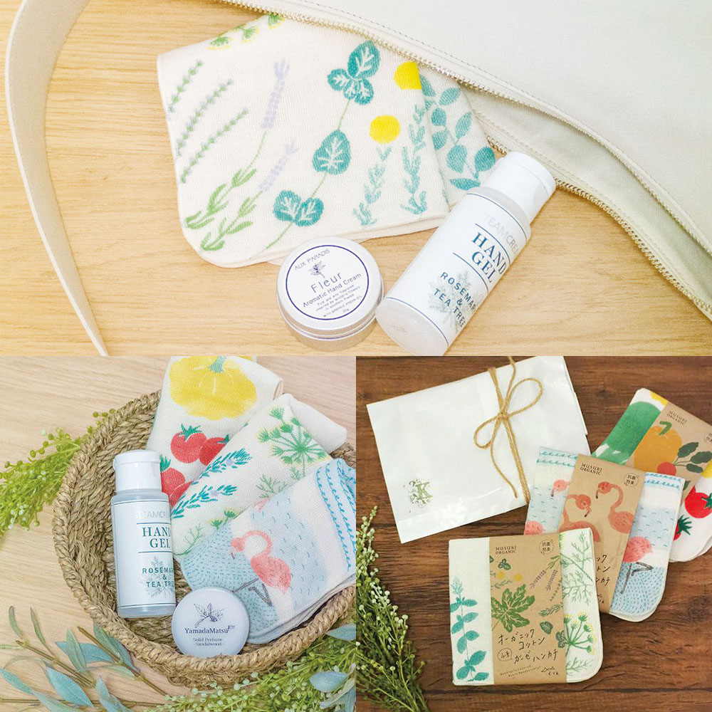 marble様専用 2400 ハンドメイド リネン トリプルガーゼ ハンカチ