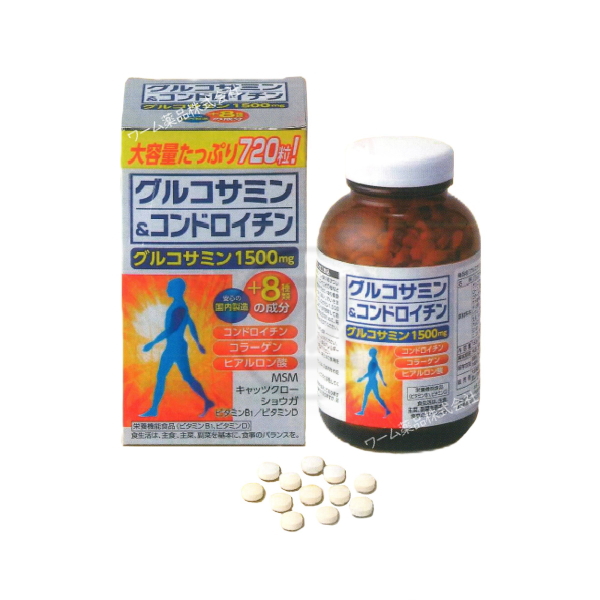 大協薬品工業 グルコサミン＆コンドロイチン 720粒 2個 120日分 栄養