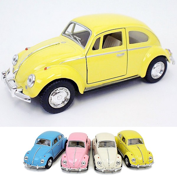 売れ筋がひ！ 1/64 VW特注 フォルクスワーゲン イエロー ビートル VW 