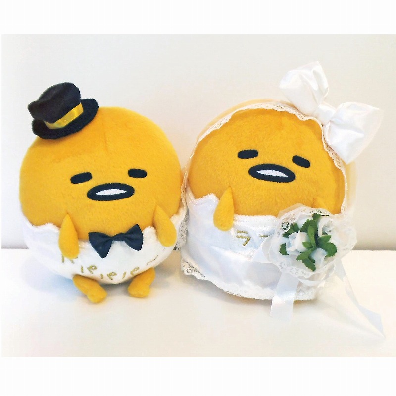 ぐでたま電報 結婚式 ウェディング たまご 結婚祝い 祝電 ぬいぐるみ バルーン電報 ぬいぐるみバルーンラッピング サンリオ ぐでたまウェディングドール  : wpgdwd1wxx : バルーン電報ギフト専門店 WAC-UP - 通販 - Yahoo!ショッピング