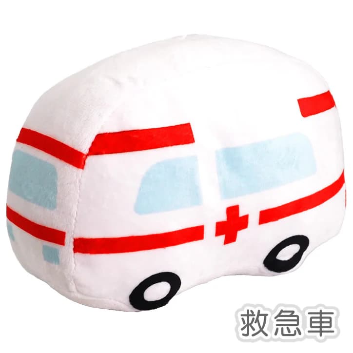 ぬいぐるみ：乗り物＜救急車＞の詳細画像