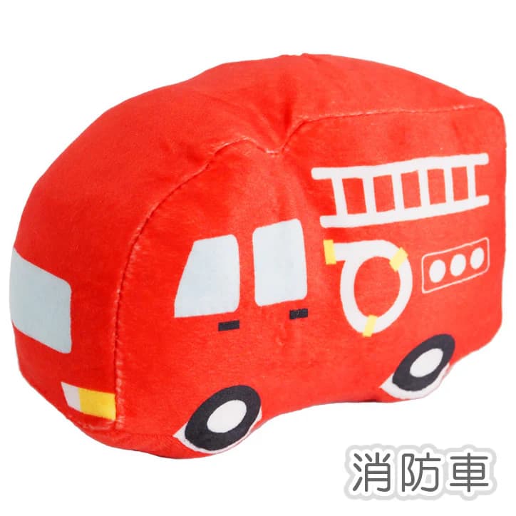 ぬいぐるみ：乗り物＜消防車＞の詳細画像