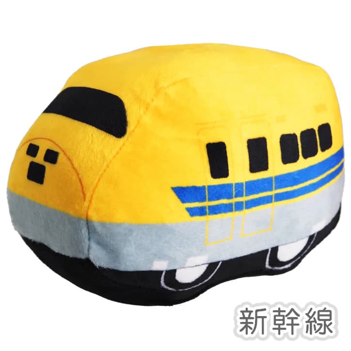 ぬいぐるみ：乗り物＜新幹線 ドクターイエロー＞の詳細画像