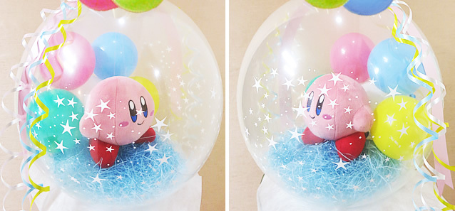 （選べるバルーン&選べるぬいぐるみ）星のカービィSの詳細画像1