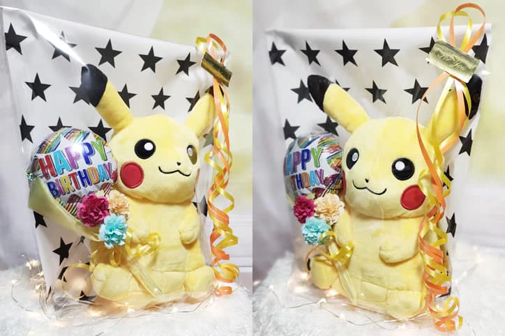 ポケモン ぬいぐるみ バルーン ブーケ 花束 ピカチュウ お祝い