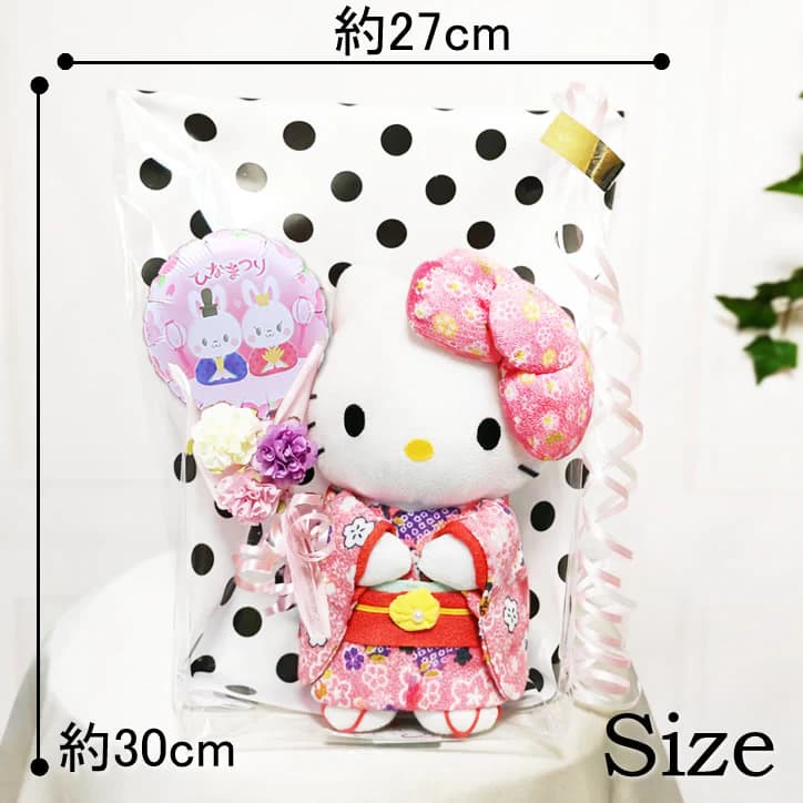 ハローキティ キティちゃん 初節句 桃の節句 ひな祭り ブーケ