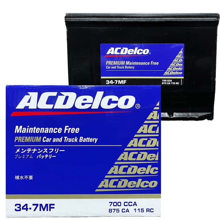 ACDelco AC Delco ACデルコ バッテリー 34-7MF 北米車用 メンテナンス
