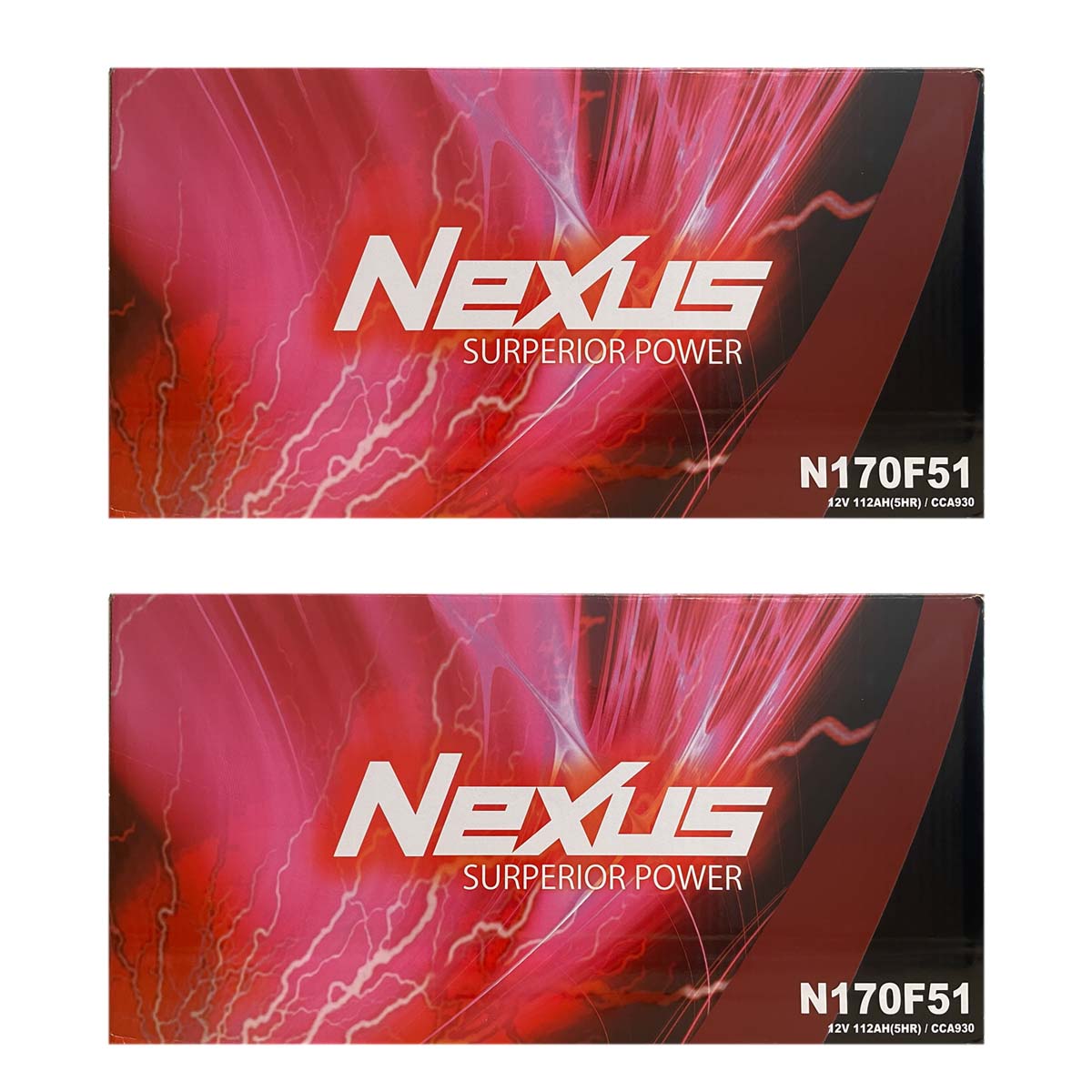 送料無料 大型車用バッテリー 1台分 2点セット N170F51 三菱ふそう