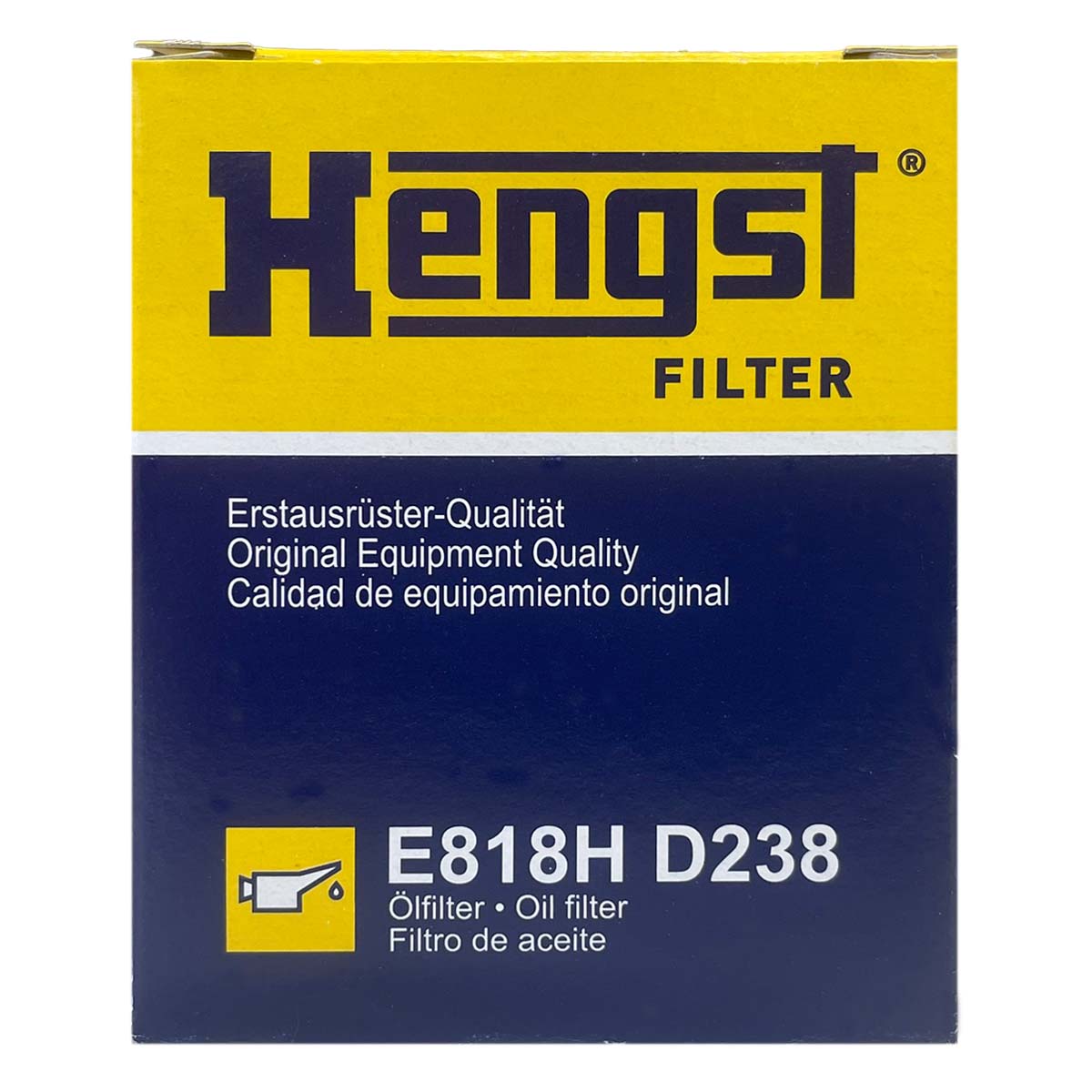 HENGST オイルエレメント メルセデスベンツ Eクラス 4AA-238477C 用