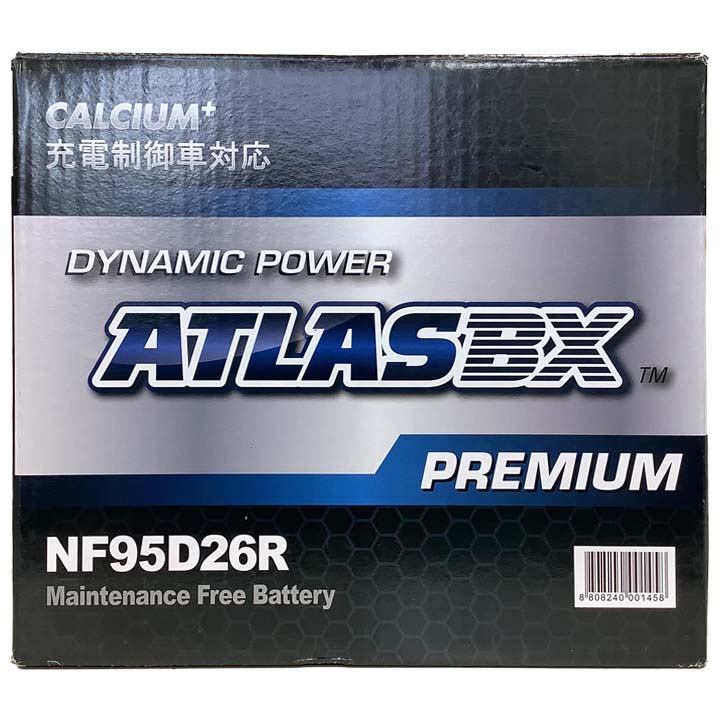 バッテリー ATLAS ATLASBX PREMIUM トヨタ ハイエースコミューター LDF-KDH223B 平成22年7月〜平成29年11月 NF95D26R｜wacomjapan｜04