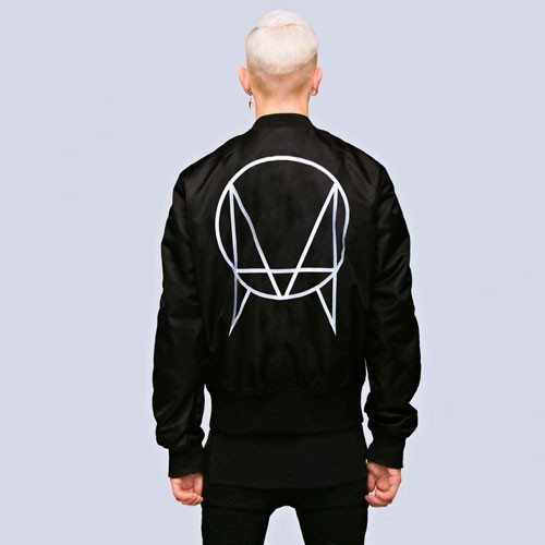 LONG CLOTHING ロングクロージング OWSLA グラフィック MA-1 ロック