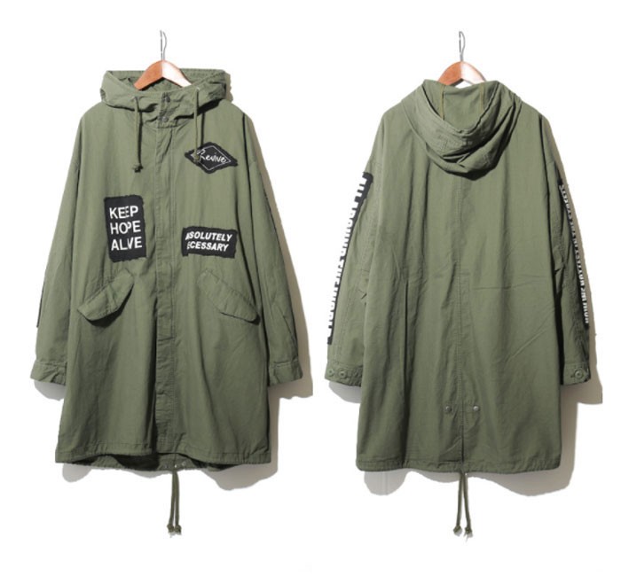 モッズコート パッチ（M-51） コート ビッグシルエット ロング