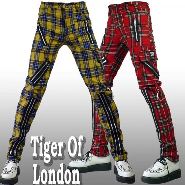 Tiger of London タイガー オブ ロンドン チェック柄 ボンテージ 