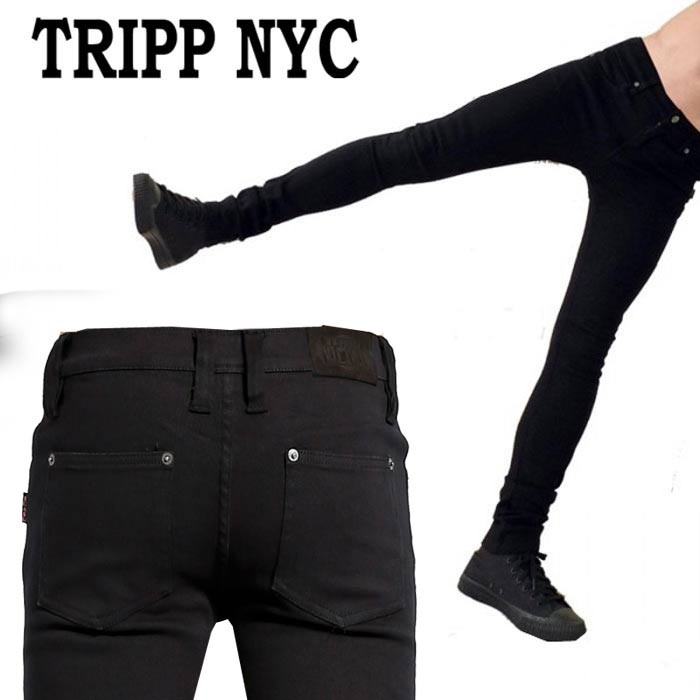 TRIPP nyc（トリップニューヨークシティ） ブラック スキニーパンツ