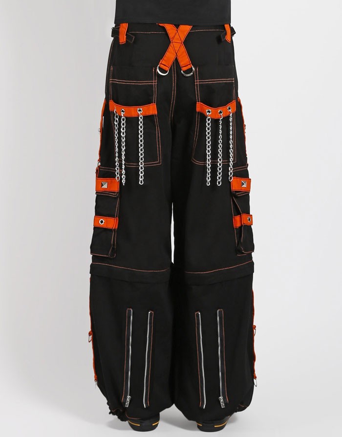 TRIPP NYC ハーフパンツ Tripp NY チェーン ボンテージパンツ ハーフパンツ ブラック パンク