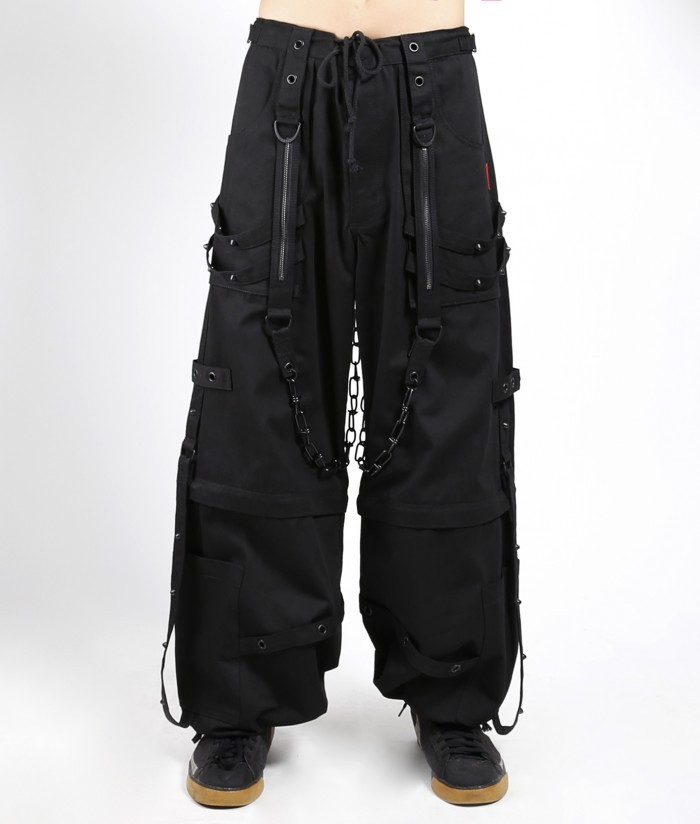 TrippNYC トリップニューヨーク ワイドパンツ ボンテージパンツ 手錠