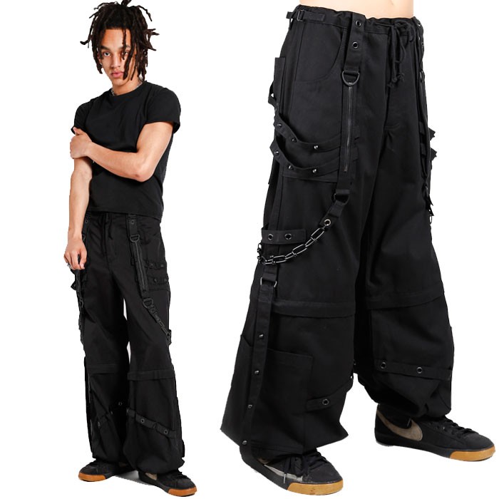 TrippNYC トリップニューヨーク ワイドパンツ ボンテージパンツ 手錠