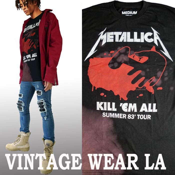 VINTAGE WEAR LA(ヴィンテージウエアーエルエー)からmetallica