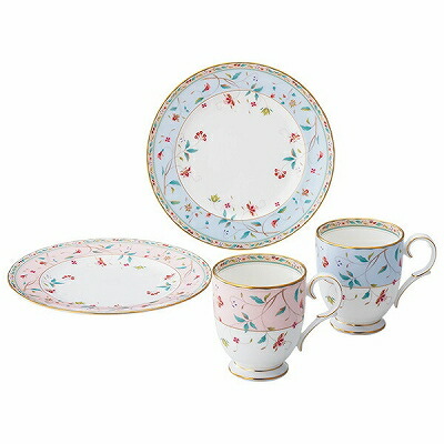 Noritake ノリタケ 花更紗 モーニングペアセット（色変り） M9712/4409