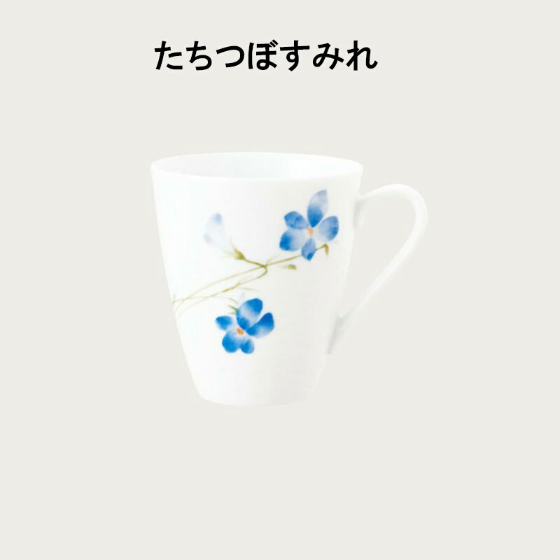 ノリタケ Noritake あづまの路 マグカップ 295ml No.2 (たちつぼすみれ