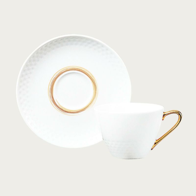 Noritake ノリタケ アミ ティー・コーヒー碗皿 カップ＆ソーサー