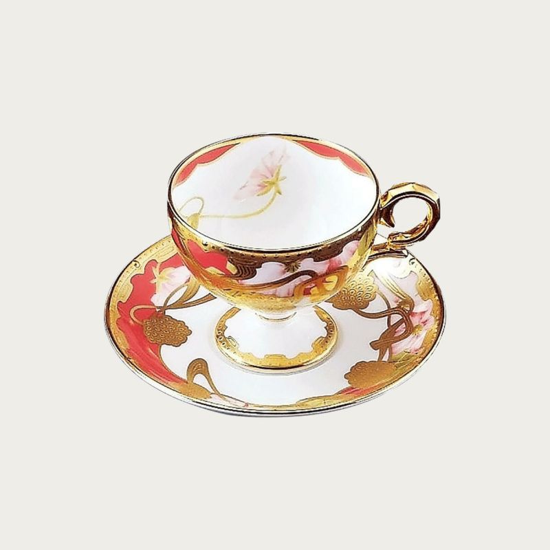 Noritake ノリタケ WABANA 和花コレクション ティー・コーヒー碗皿（5 