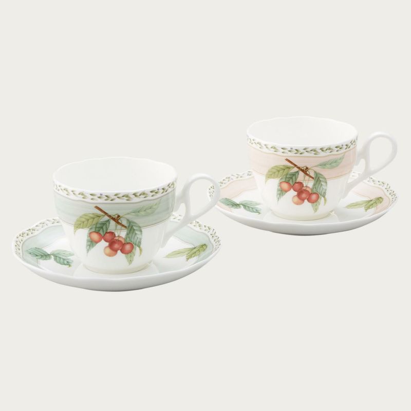 Noritake ノリタケ オーチャードガーデン ティー・コーヒー碗皿ペア 