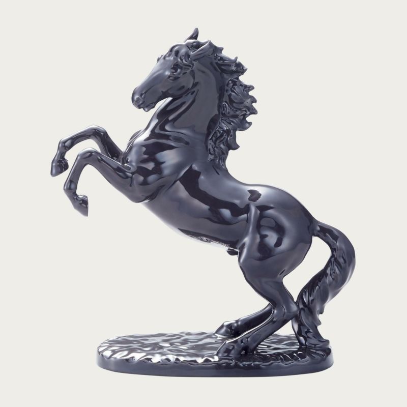 ノリタケ Noritake 置物“跳ね馬” ホワイト T54514/B900 B900