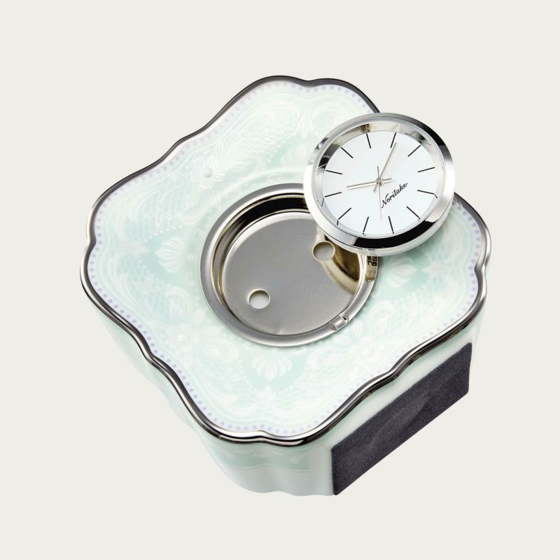 ノリタケ Noritake ノリタケ［メゾンコレクション］ 置時計 ミント