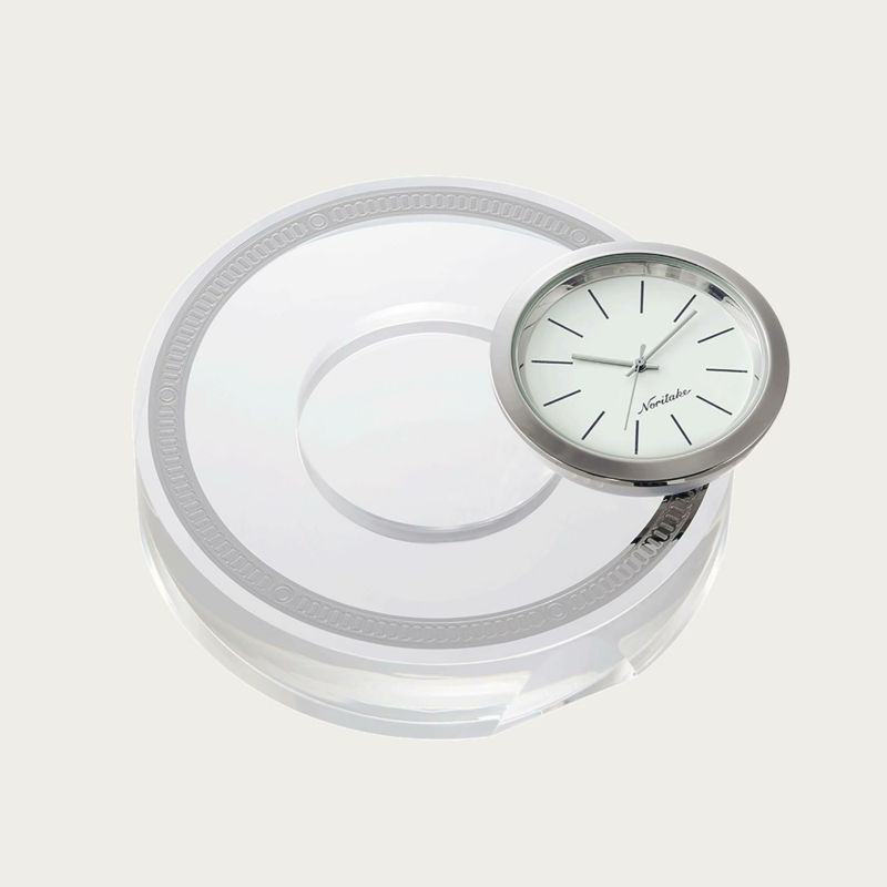 ノリタケ Noritake ロシェルゴールド 置時計(丸型) AC-CL/MC01 MC01/AC