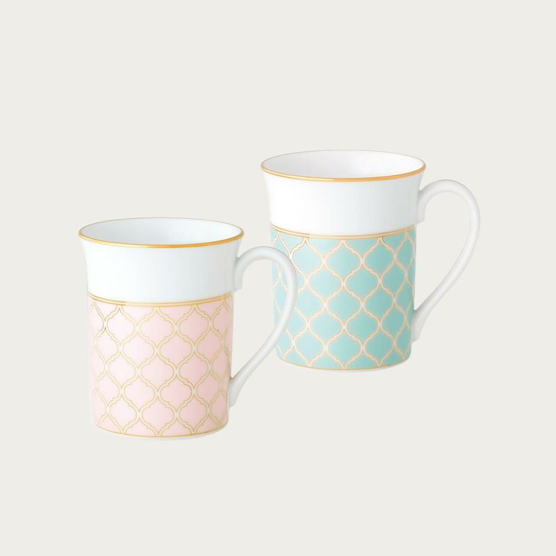 Noritake ノリタケ エターナルパレス マグカップペア（色変り） 310ml