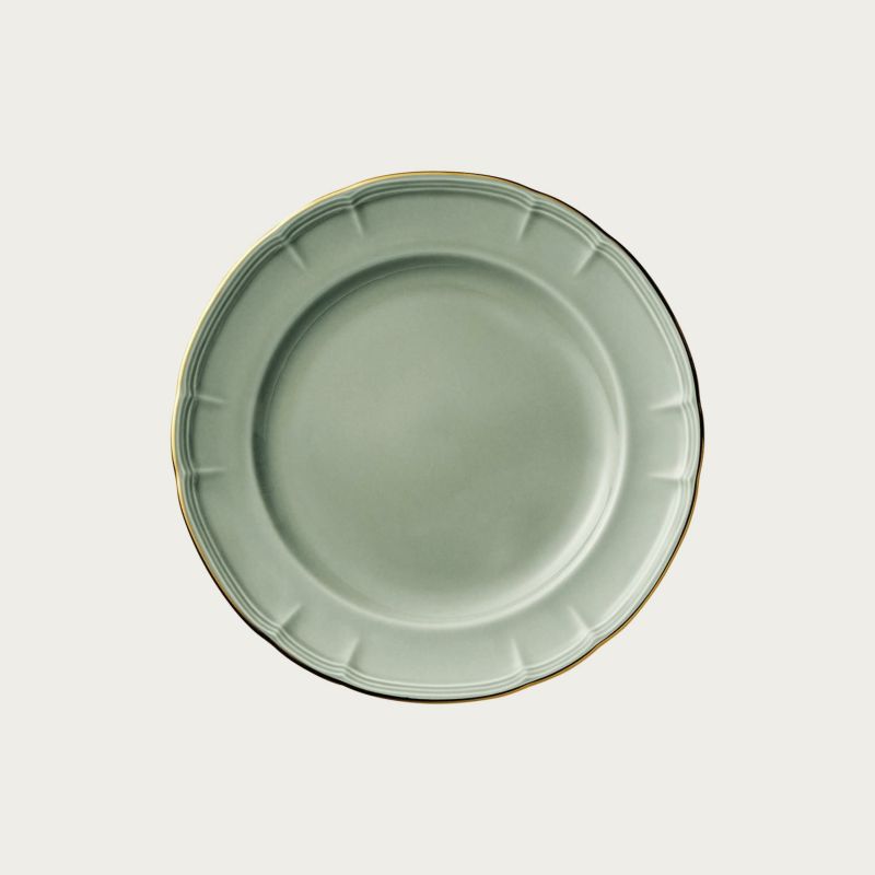 Noritake ノリタケ プロポーザル 18cmプレート 中皿 アッシュ ゴールドライン 1729L/96815 トープ ゴールドライン  1731L/96815