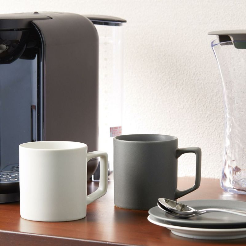 ノリタケ Noritake リスタ カップL 335ml マグカップ マット黒