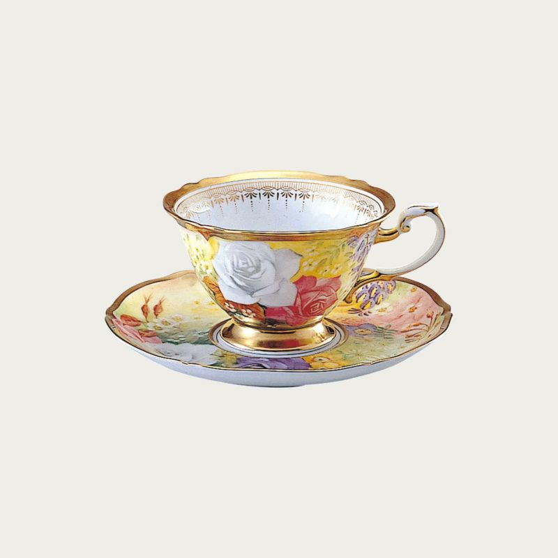 大倉陶園 The Okura 花園 ティー・コーヒー碗皿 200ml 5981/70C カップ