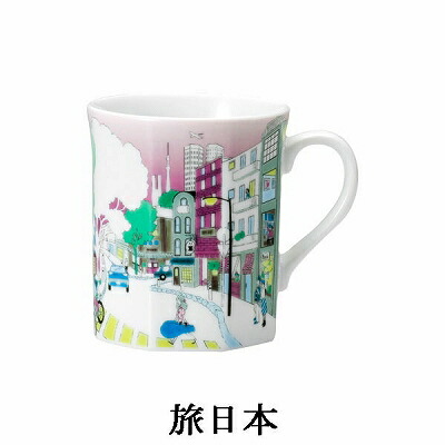 NARUMI ナルミ 旅マグ マグカップ 280cc 旅日本 41675-6257 旅