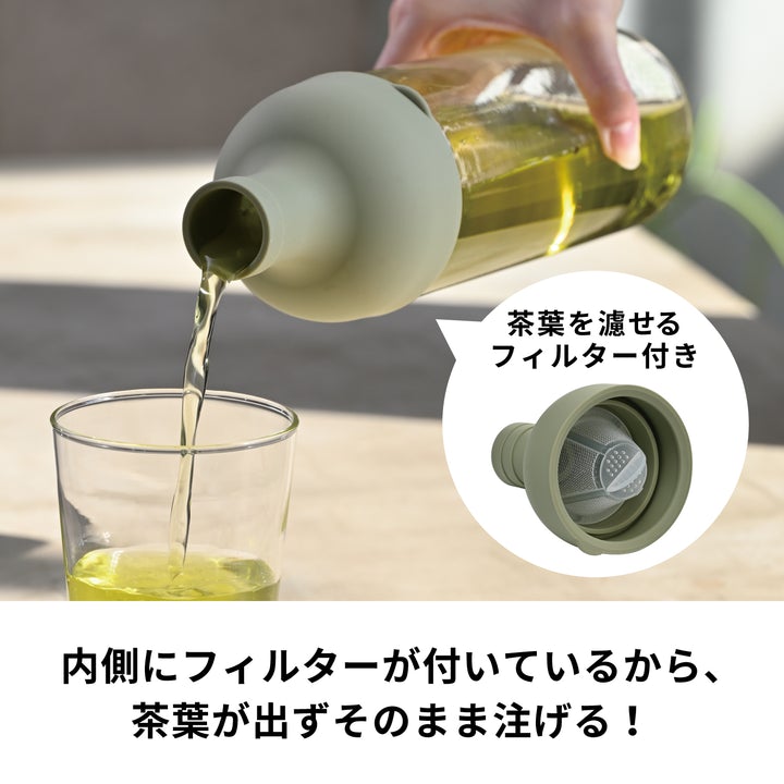 HARIO ハリオ フィルターインボトル ピッチャー水出し茶ボトル 300ml　 ホワイト FIB-30-W スモーキーピンク FIB-30-SPR  スモーキーグリーン FIB-30-SG